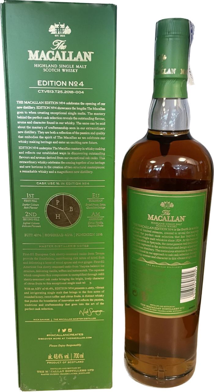 The Macallan Edition No. 4   700ml